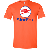 T-Shirts Orange / S Starfox Men's Semi-Fitted Softstyle