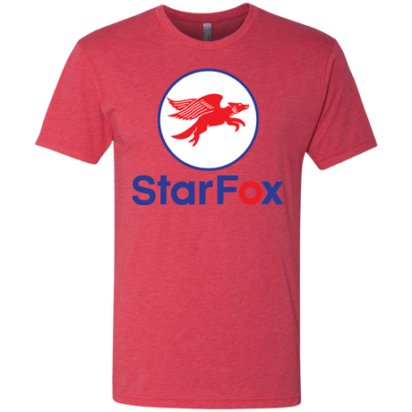 T-Shirts Vintage Red / S Starfox Men's Triblend T-Shirt