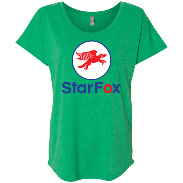 T-Shirts Envy / X-Small Starfox Triblend Dolman Sleeve