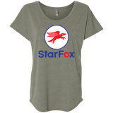 T-Shirts Venetian Grey / X-Small Starfox Triblend Dolman Sleeve