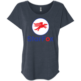 T-Shirts Vintage Navy / X-Small Starfox Triblend Dolman Sleeve