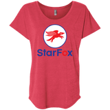 T-Shirts Vintage Red / X-Small Starfox Triblend Dolman Sleeve