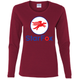 T-Shirts Cardinal / S Starfox Women's Long Sleeve T-Shirt