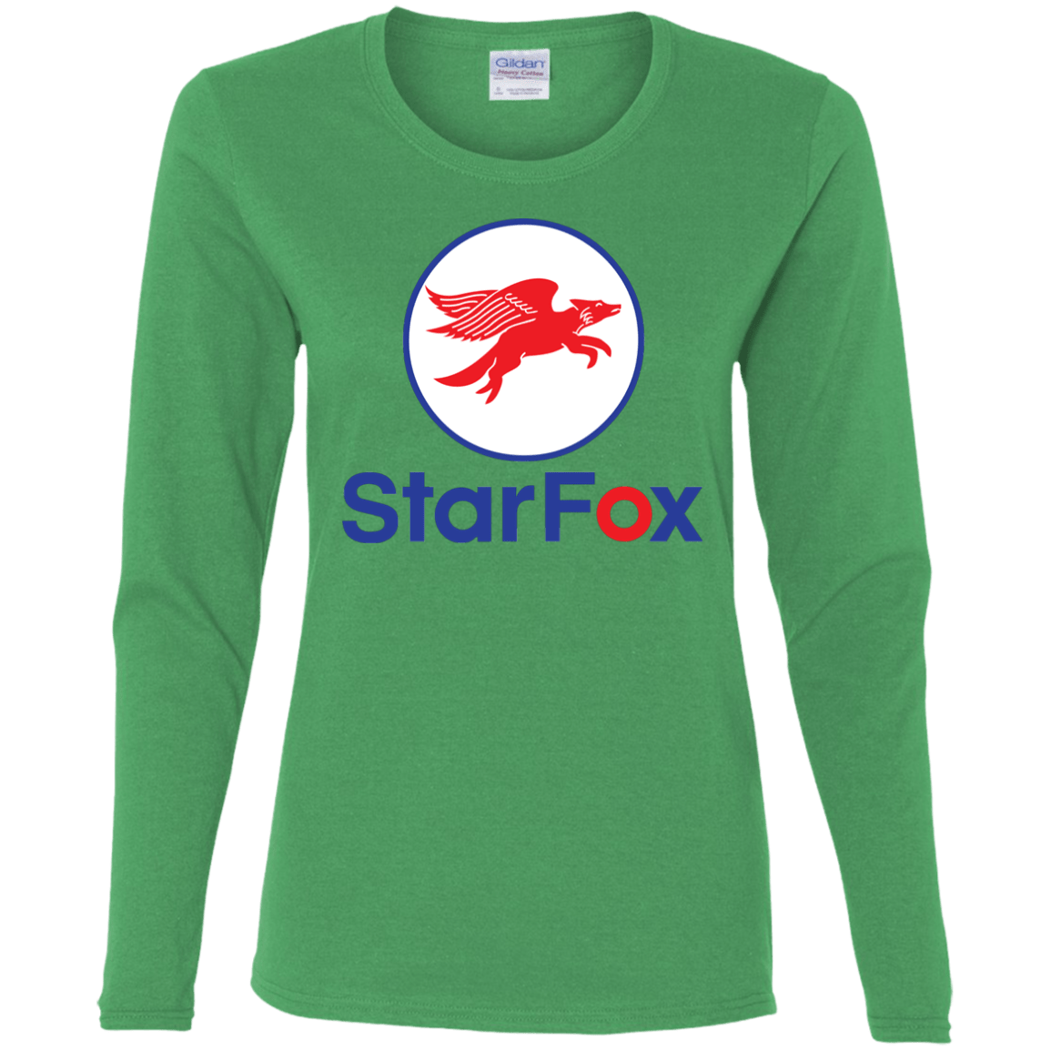 T-Shirts Irish Green / S Starfox Women's Long Sleeve T-Shirt