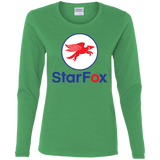 T-Shirts Irish Green / S Starfox Women's Long Sleeve T-Shirt