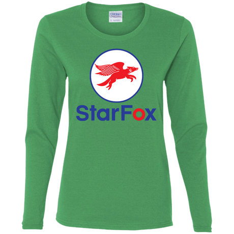 T-Shirts Irish Green / S Starfox Women's Long Sleeve T-Shirt