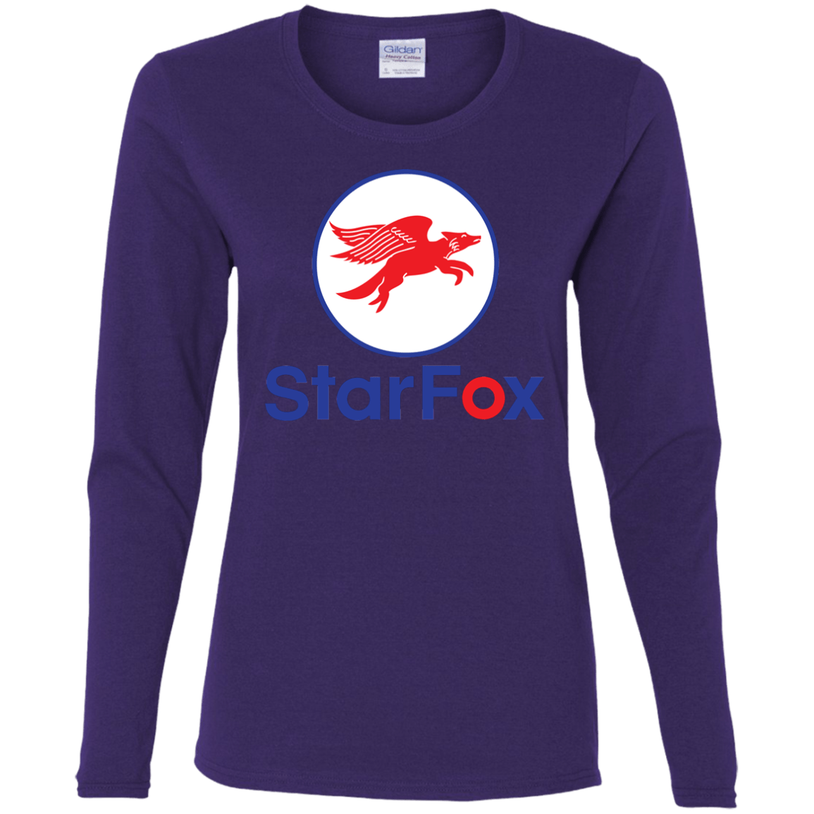 T-Shirts Purple / S Starfox Women's Long Sleeve T-Shirt