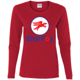 T-Shirts Red / S Starfox Women's Long Sleeve T-Shirt