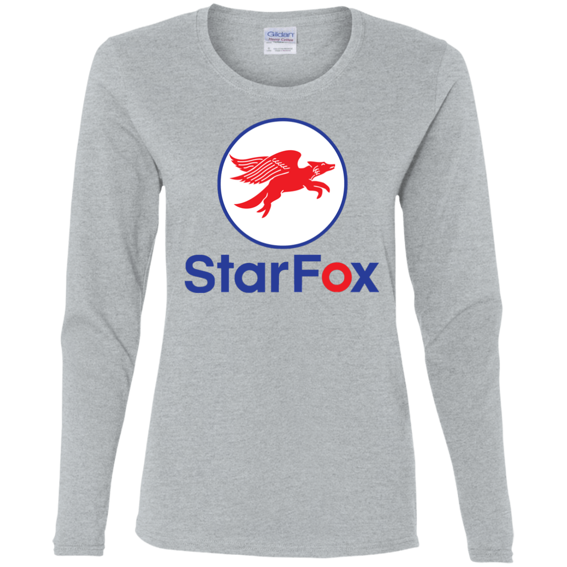 T-Shirts Sport Grey / S Starfox Women's Long Sleeve T-Shirt