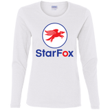 T-Shirts White / S Starfox Women's Long Sleeve T-Shirt