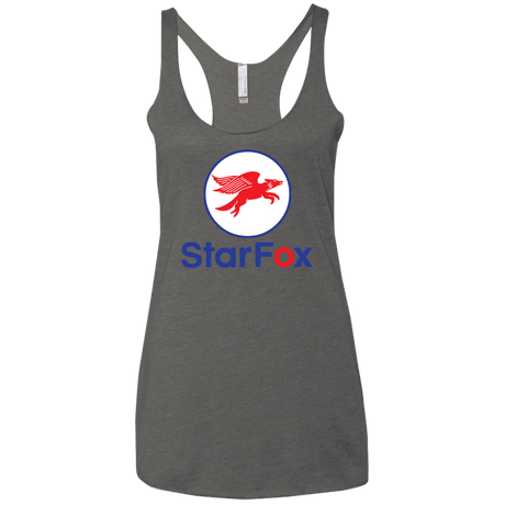 T-Shirts Premium Heather / X-Small Starfox Women's Triblend Racerback Tank