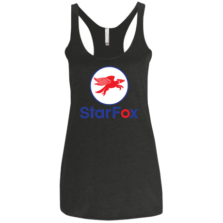 T-Shirts Vintage Black / X-Small Starfox Women's Triblend Racerback Tank