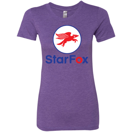 T-Shirts Purple Rush / S Starfox Women's Triblend T-Shirt