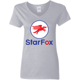 T-Shirts Sport Grey / S Starfox Women's V-Neck T-Shirt