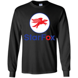 T-Shirts Black / YS Starfox Youth Long Sleeve T-Shirt