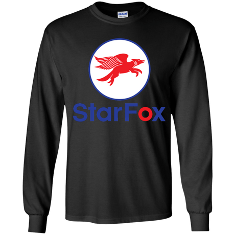 T-Shirts Black / YS Starfox Youth Long Sleeve T-Shirt