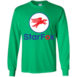 T-Shirts Irish Green / YS Starfox Youth Long Sleeve T-Shirt