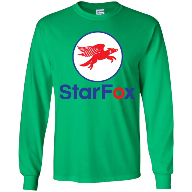 T-Shirts Irish Green / YS Starfox Youth Long Sleeve T-Shirt