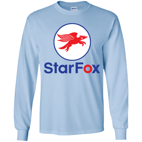 T-Shirts Light Blue / YS Starfox Youth Long Sleeve T-Shirt