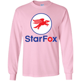 T-Shirts Light Pink / YS Starfox Youth Long Sleeve T-Shirt