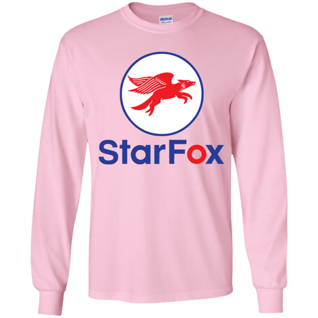 T-Shirts Light Pink / YS Starfox Youth Long Sleeve T-Shirt