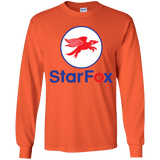 T-Shirts Orange / YS Starfox Youth Long Sleeve T-Shirt