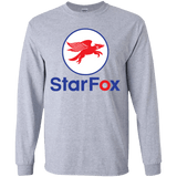 T-Shirts Sport Grey / YS Starfox Youth Long Sleeve T-Shirt