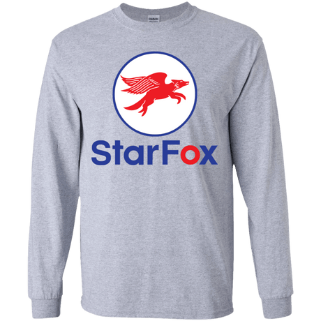 T-Shirts Sport Grey / YS Starfox Youth Long Sleeve T-Shirt