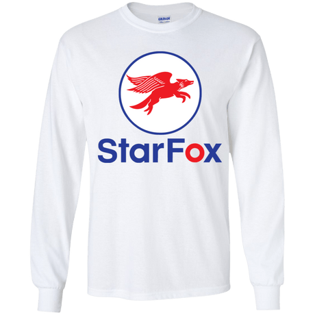 T-Shirts White / YS Starfox Youth Long Sleeve T-Shirt