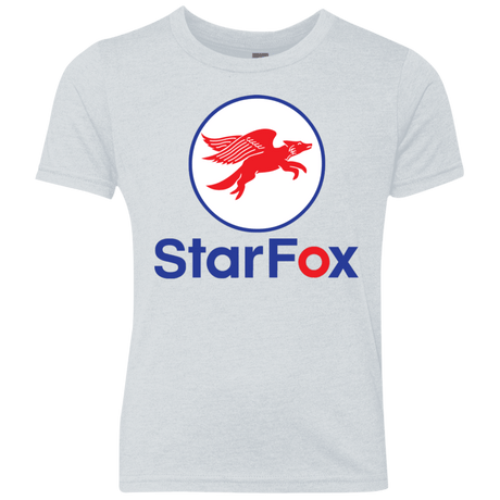 T-Shirts Heather White / YXS Starfox Youth Triblend T-Shirt