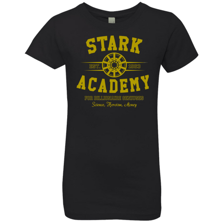 T-Shirts Black / YXS Stark Academy Girls Premium T-Shirt