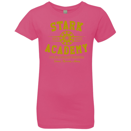 T-Shirts Hot Pink / YXS Stark Academy Girls Premium T-Shirt