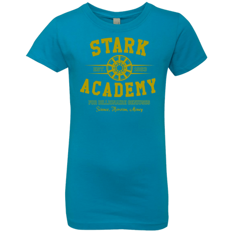 T-Shirts Turquoise / YXS Stark Academy Girls Premium T-Shirt