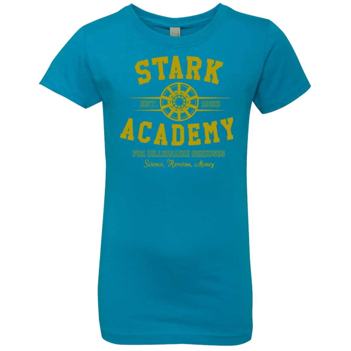T-Shirts Turquoise / YXS Stark Academy Girls Premium T-Shirt