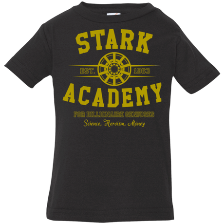 T-Shirts Black / 6 Months Stark Academy Infant PremiumT-Shirt