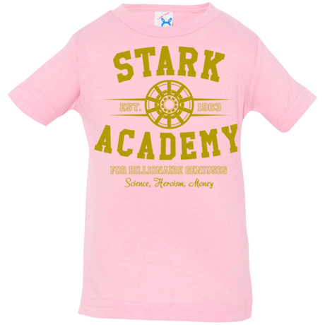 T-Shirts Pink / 6 Months Stark Academy Infant PremiumT-Shirt