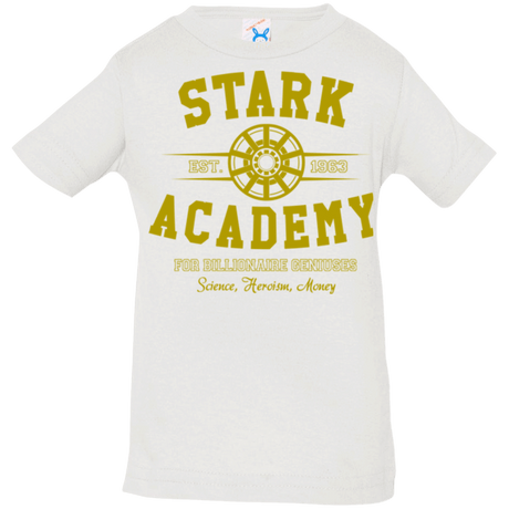 T-Shirts White / 6 Months Stark Academy Infant PremiumT-Shirt