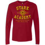 T-Shirts Cardinal / Small Stark Academy Men's Premium Long Sleeve