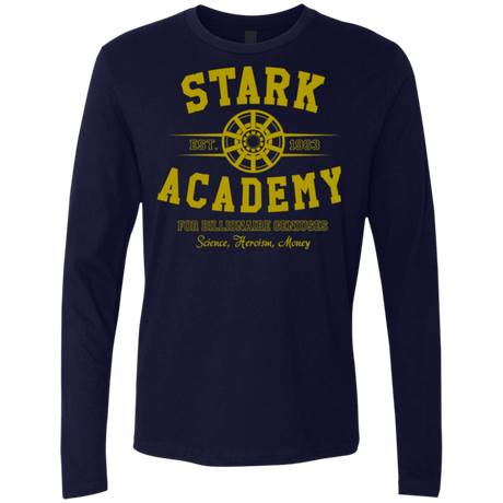 T-Shirts Midnight Navy / Small Stark Academy Men's Premium Long Sleeve