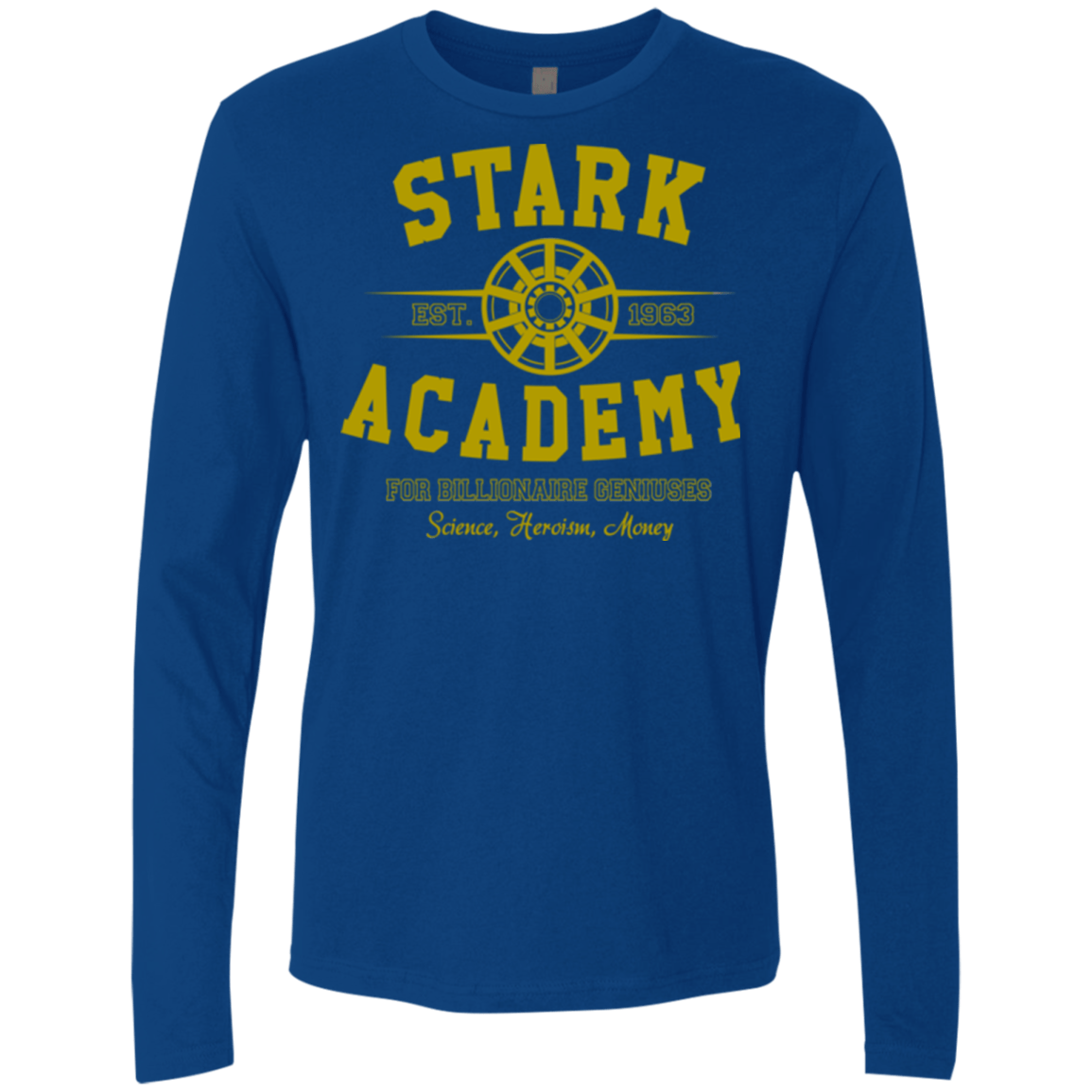 T-Shirts Royal / Small Stark Academy Men's Premium Long Sleeve