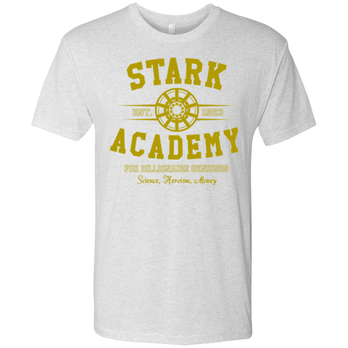 T-Shirts Heather White / Small Stark Academy Men's Triblend T-Shirt