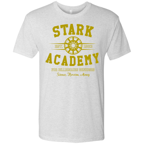 T-Shirts Heather White / Small Stark Academy Men's Triblend T-Shirt