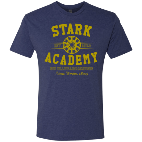 T-Shirts Vintage Navy / Small Stark Academy Men's Triblend T-Shirt