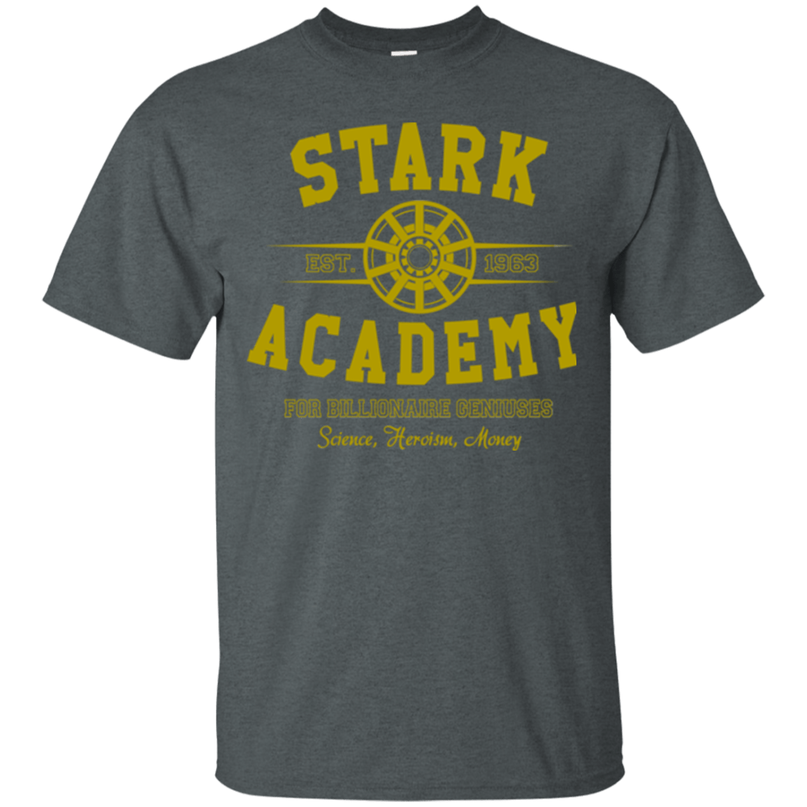 T-Shirts Dark Heather / Small Stark Academy T-Shirt