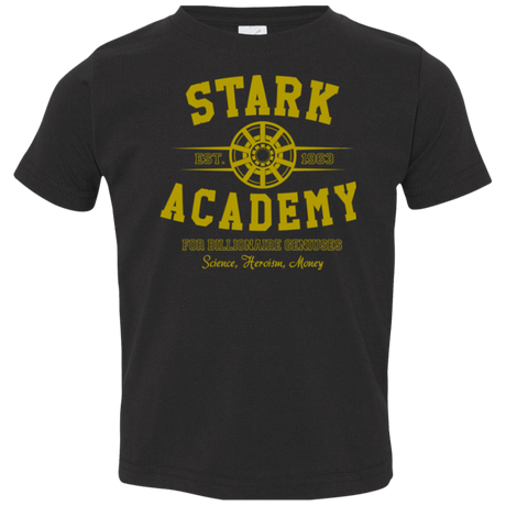 T-Shirts Black / 2T Stark Academy Toddler Premium T-Shirt