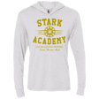T-Shirts Heather White / X-Small Stark Academy Triblend Long Sleeve Hoodie Tee
