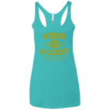 T-Shirts Tahiti Blue / X-Small Stark Academy Women's Triblend Racerback Tank