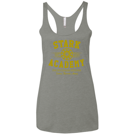 T-Shirts Venetian Grey / X-Small Stark Academy Women's Triblend Racerback Tank