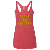 T-Shirts Vintage Red / X-Small Stark Academy Women's Triblend Racerback Tank