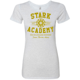 T-Shirts Heather White / Small Stark Academy Women's Triblend T-Shirt